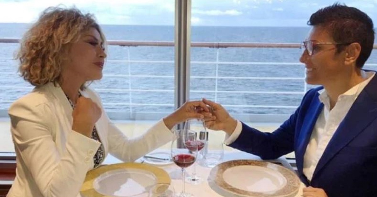 Eva Grimaldi e Imma Battaglia in viaggio di nozze, le foto