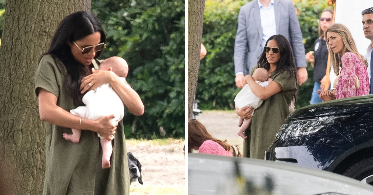 Meghan Markle criticata per come tiene in braccio il figlio Archie.