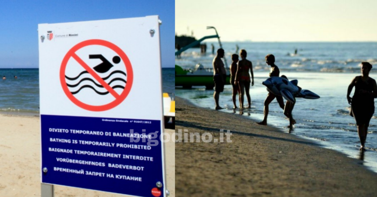 Emilia Romagna, divieto di balneazione per escherichia coli