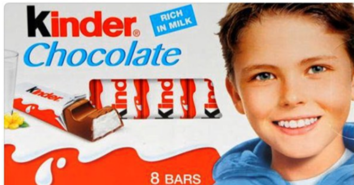 Il suo nome è Matteo Farneti ed è il volto del cioccolato Kinder