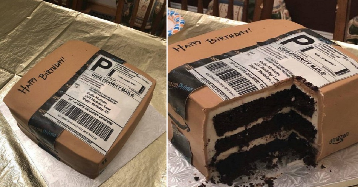 un pacchetto Amazon