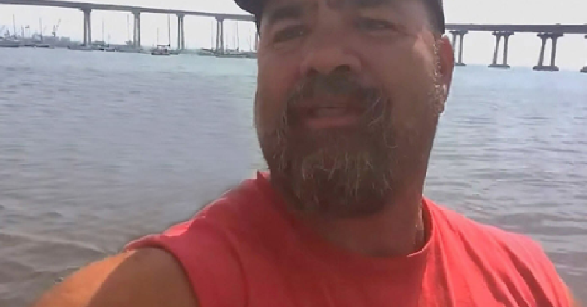 Un selfie terrificante