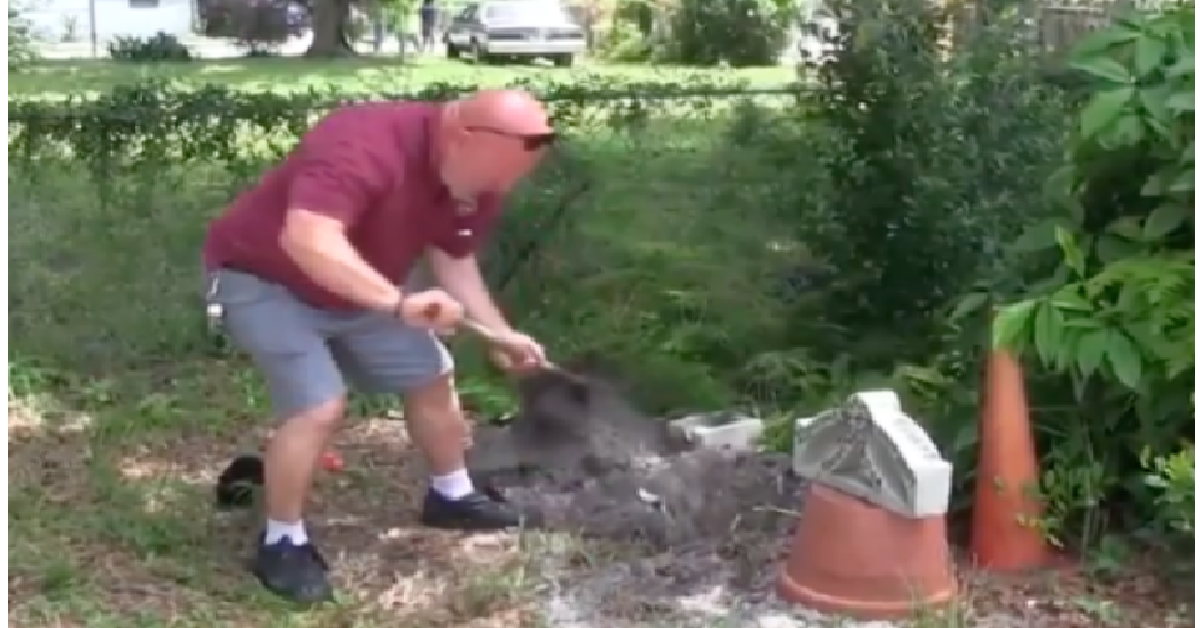 Scompare il cane e fanno una scoperta nel giardino del vicino