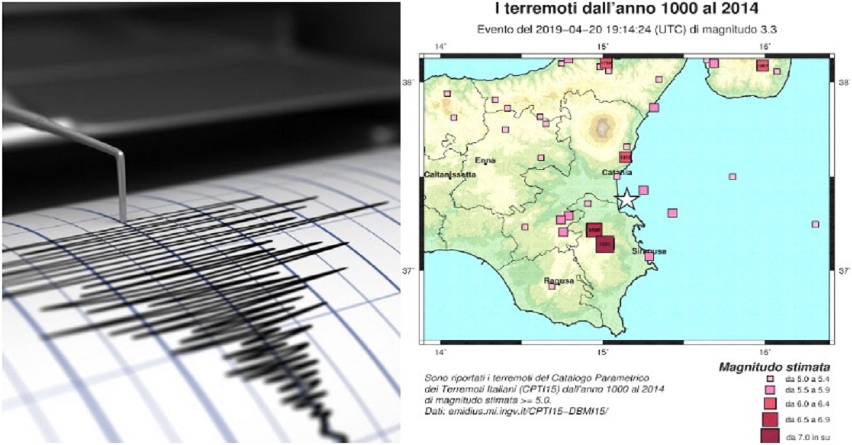 Catania: Terremoto con epicentro ad Adrano in mattinata; tanta paura per gli abitanti
