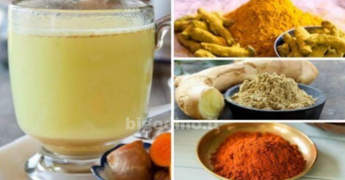Tè allo zenzero e curcuma, benefici