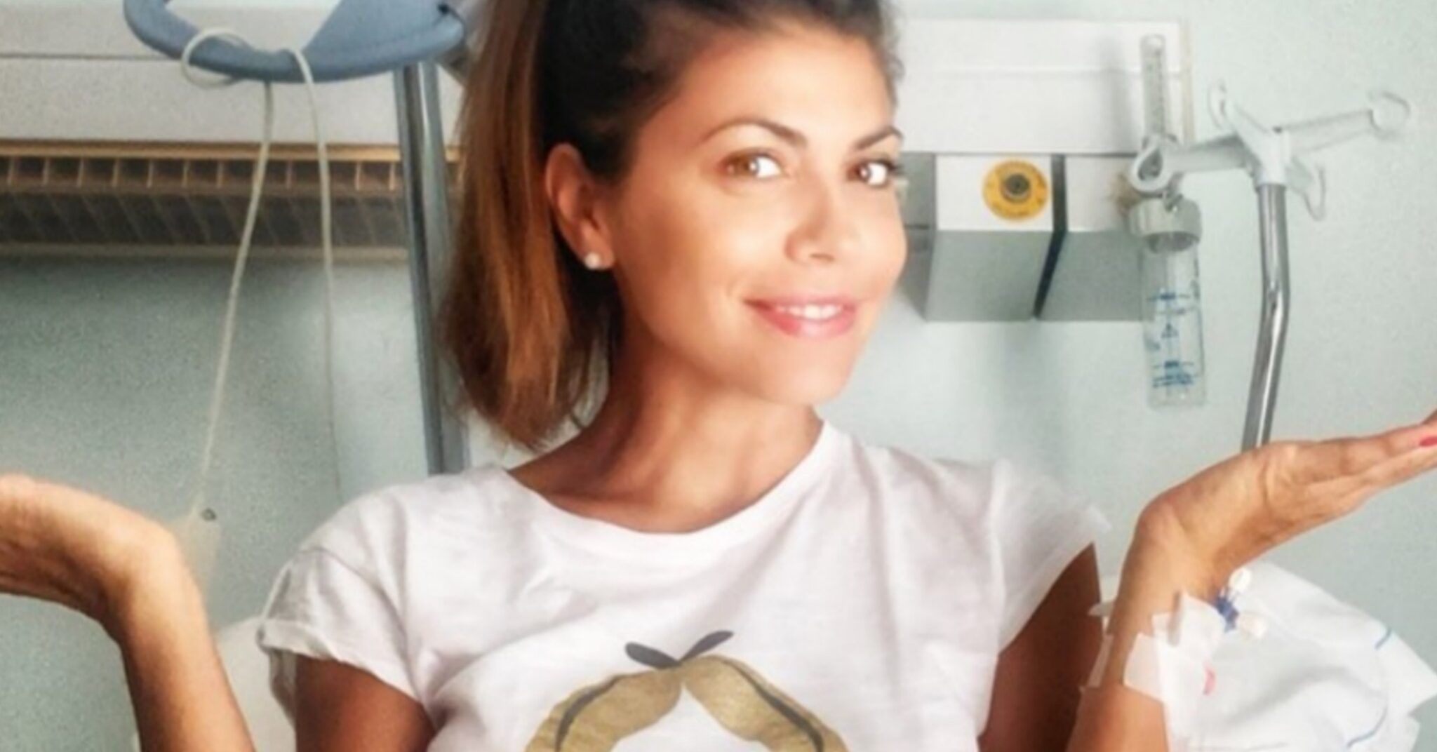 Flora Canto, la compagna di Enrico Brignano in ospedale