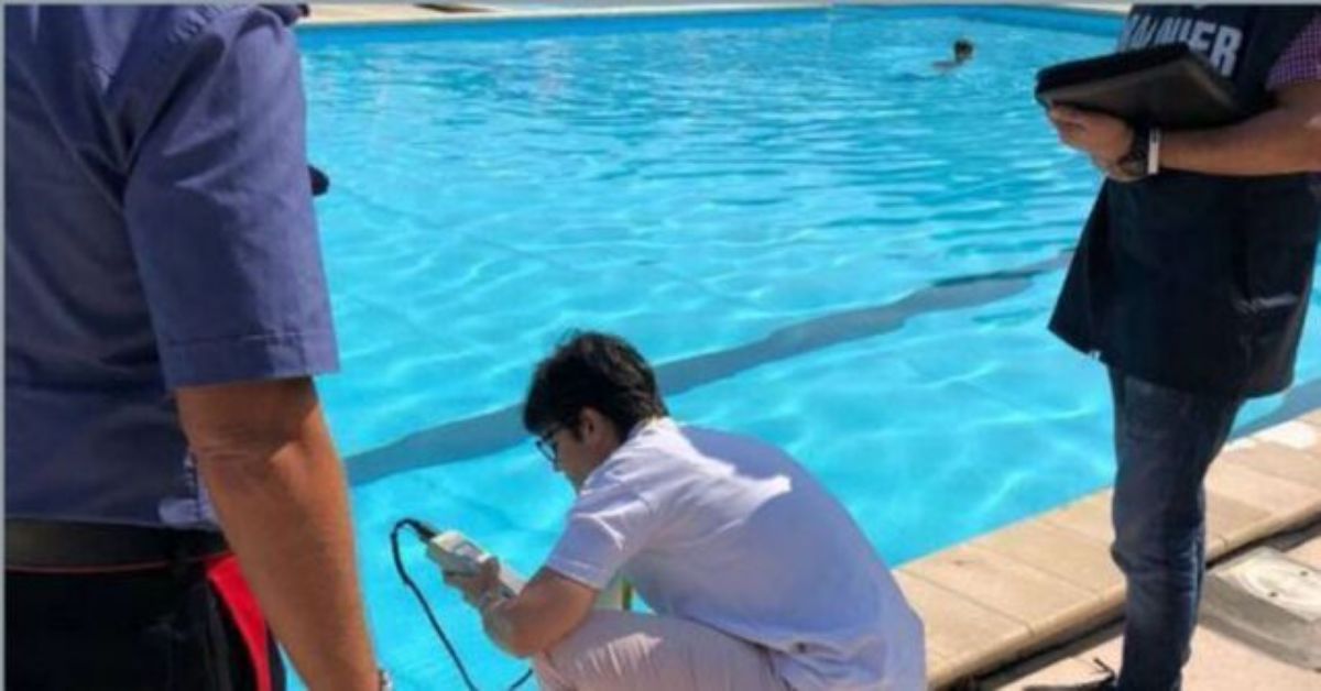 Santarcangelo, diciannove persone in ospedale dopo il bagno in piscina.
