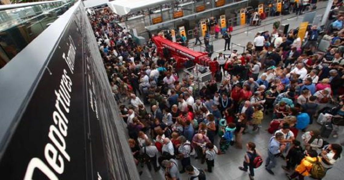 Un piccolo errore in aeroporto