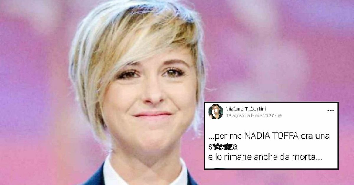 Nadia Toffa, Tiziano Tubertini, psicologo radiato dall’albo la insulta