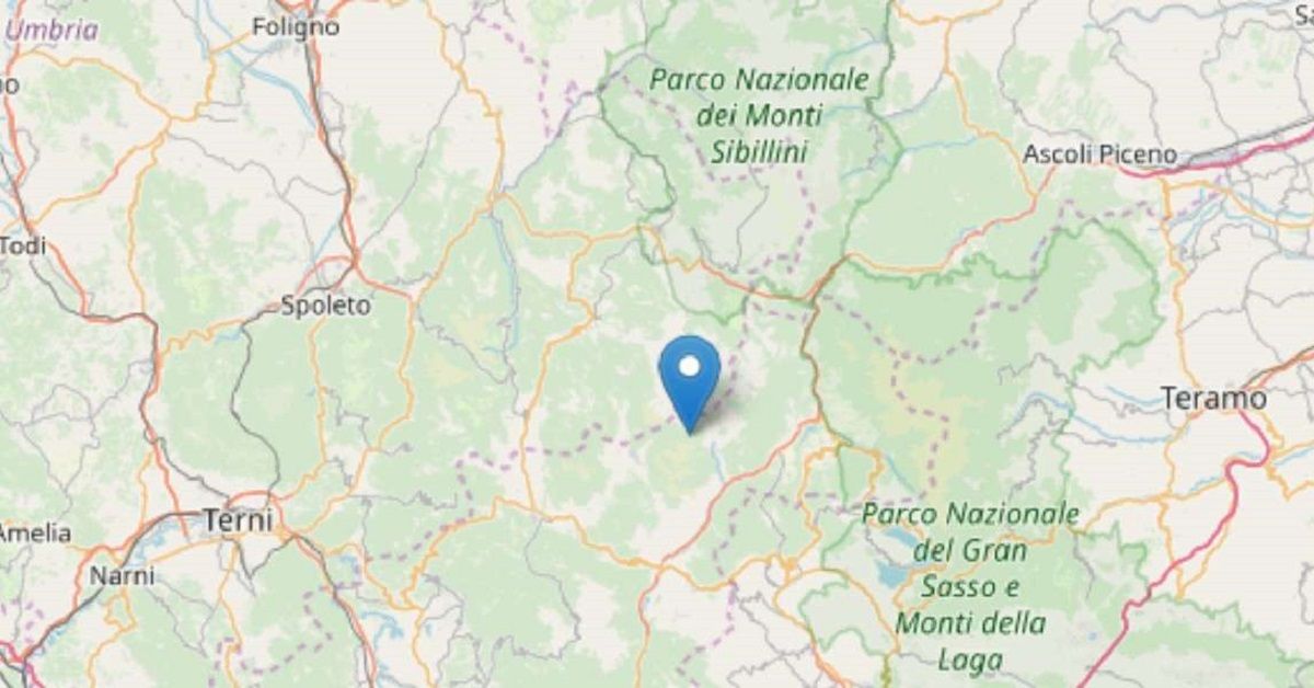 Tre scosse di terremoto tra Amatrice e Rieti nel giro di poche ore