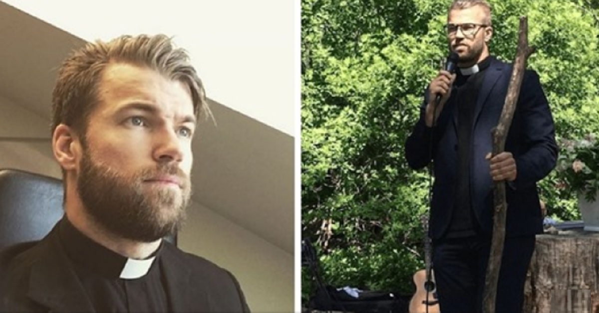 Diventa un sacerdote ambito per le sue foto
