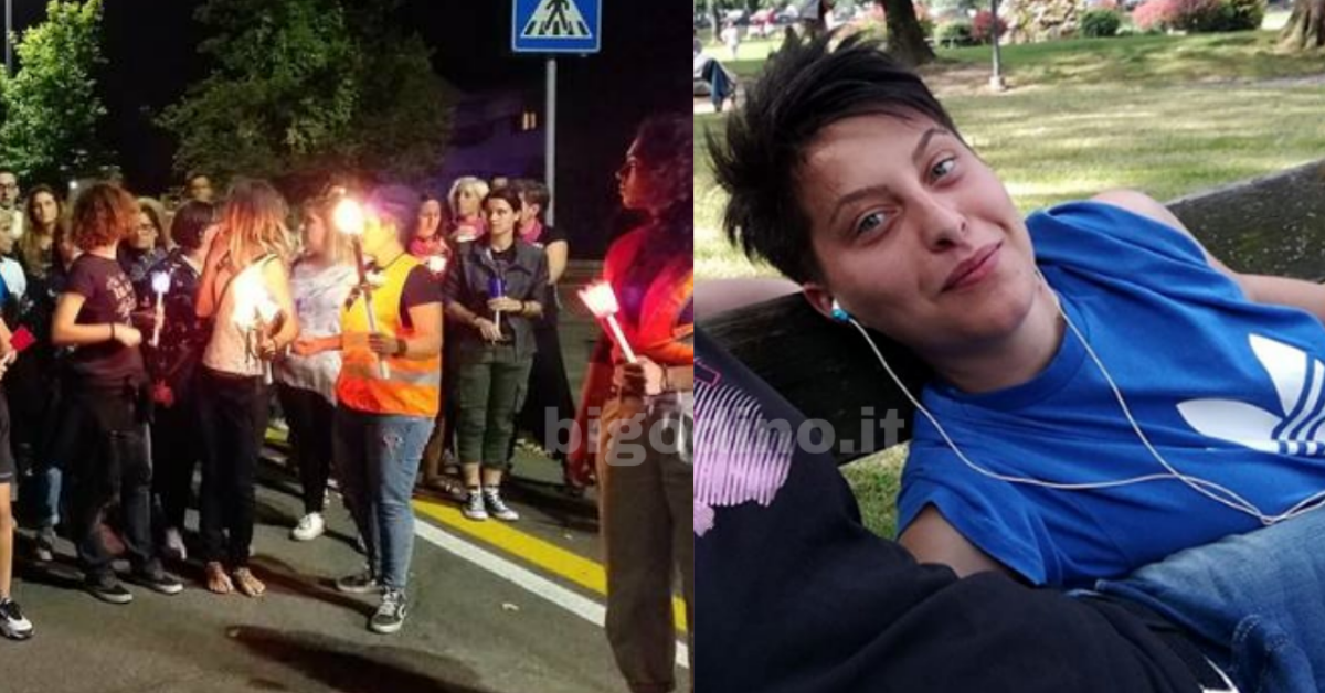 Elisa Pomarelli, 500 persone partecipano alla fiaccolata