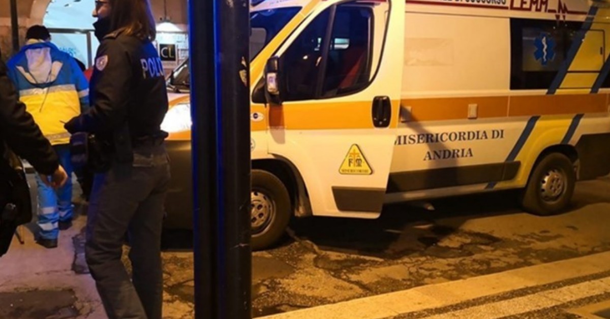 Andria, litigano per una mancata precedenza: morto 28enne