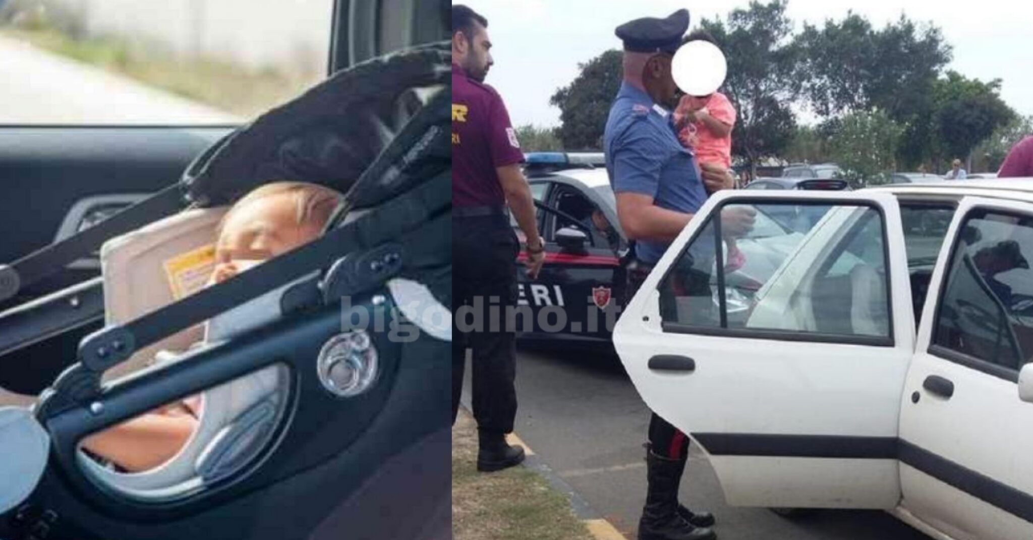 Dimentica la figlia in auto: papà rischia il linciaggio