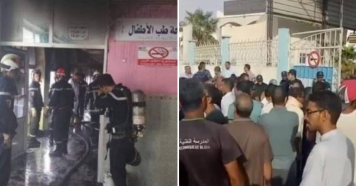 Tragedia in un ospedale di El Oued: otto neonati morti in un incendio
