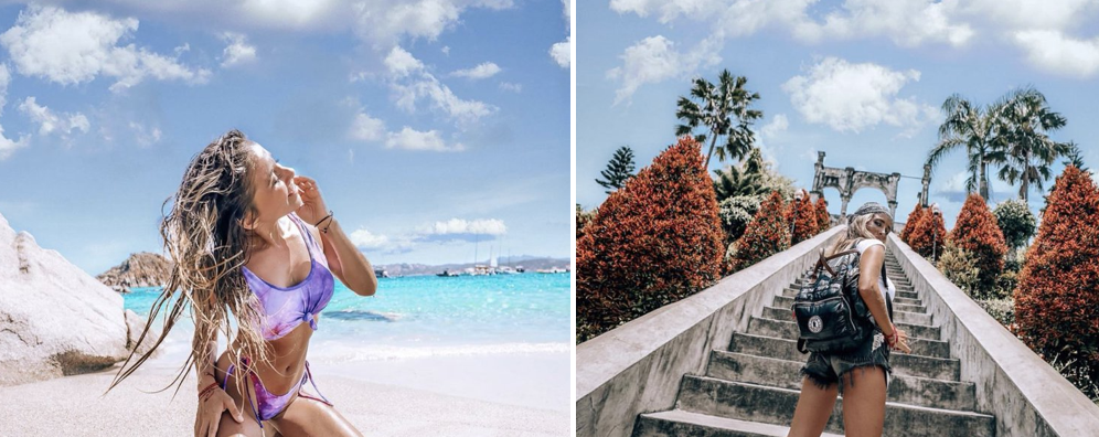 Tupi Saravia, la travel blogger che ha sempre le stesse nuvole sulla testa