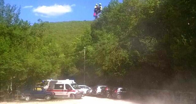ambulanza-118-incidente-moto-cross-Trasacco-Candelecchia-2