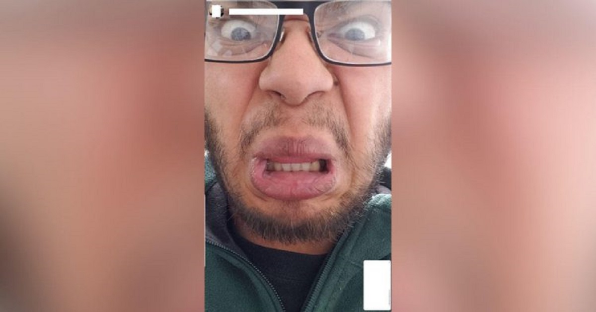 Ricercato dalla polizia per questo selfie