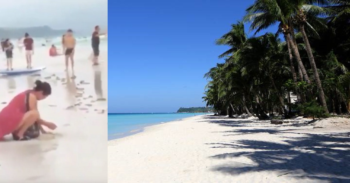 Chiudono una spiaggia paradisiaca