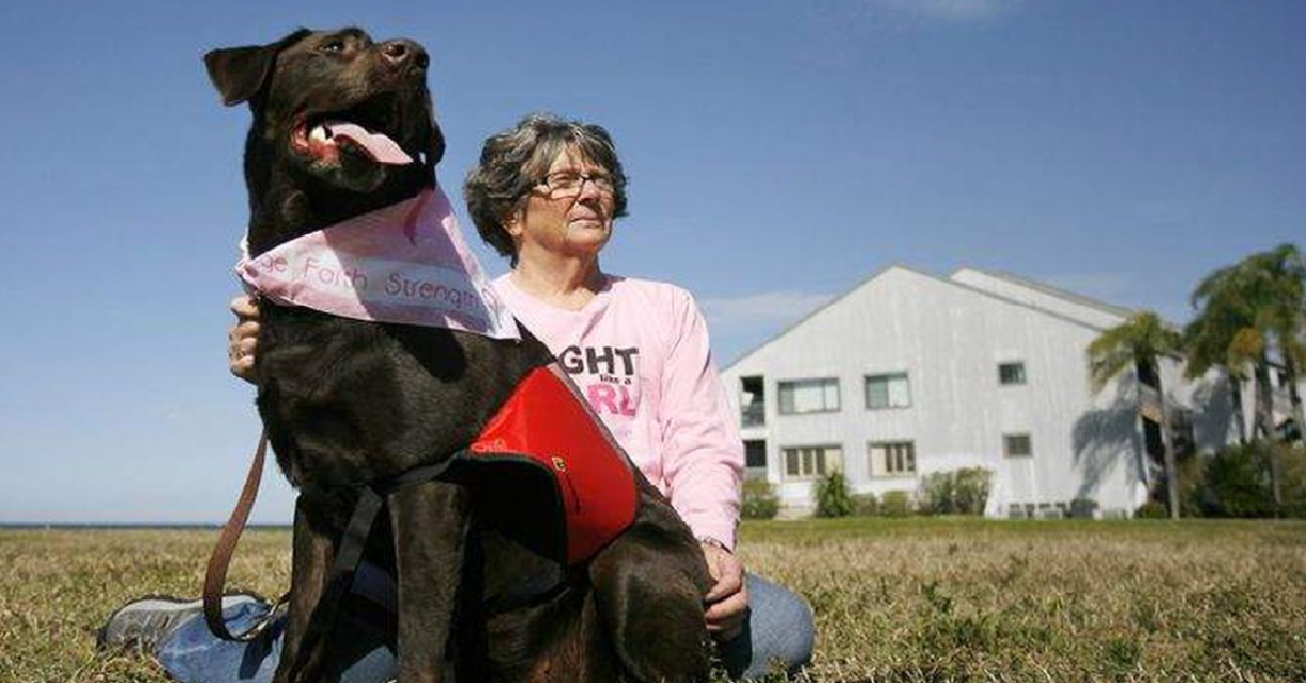 Pat, malata di cancro e Marley, la sua migliore medicina