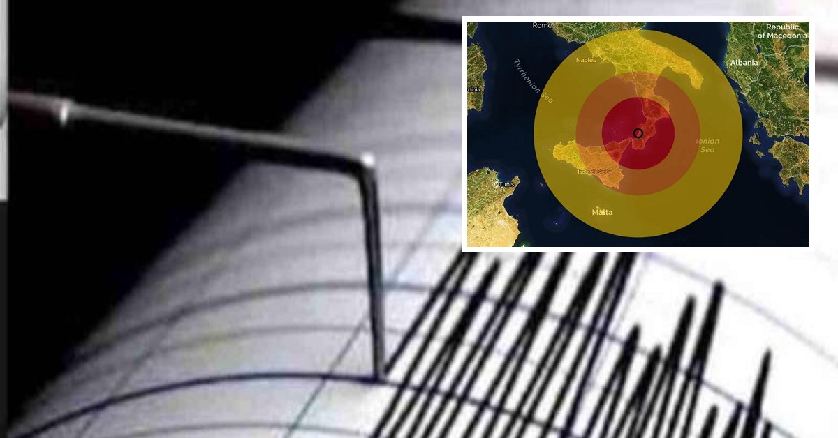 Terremoto a Cosenza di magnitudo 4.2