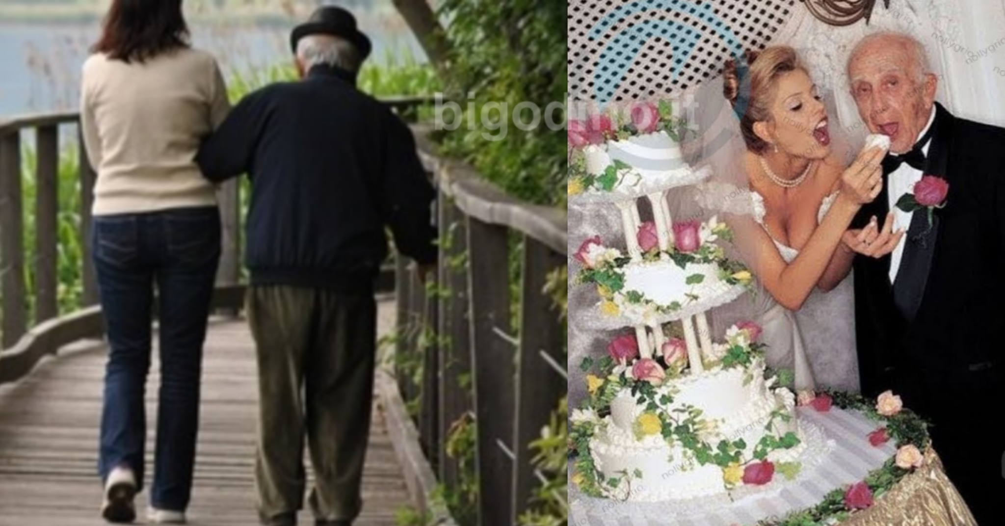 Divorzia da sua moglie per una donna molto più giovane