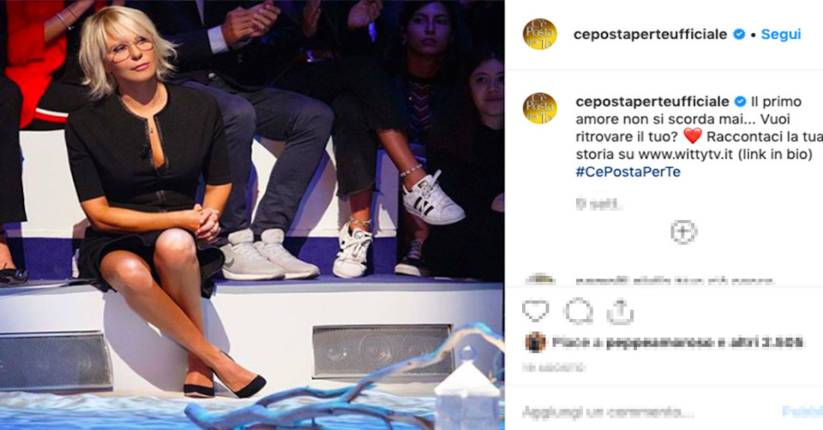 C’è posta per te: il programma di Maria De Filippi torna l’11 gennaio 2020 su Canale 5