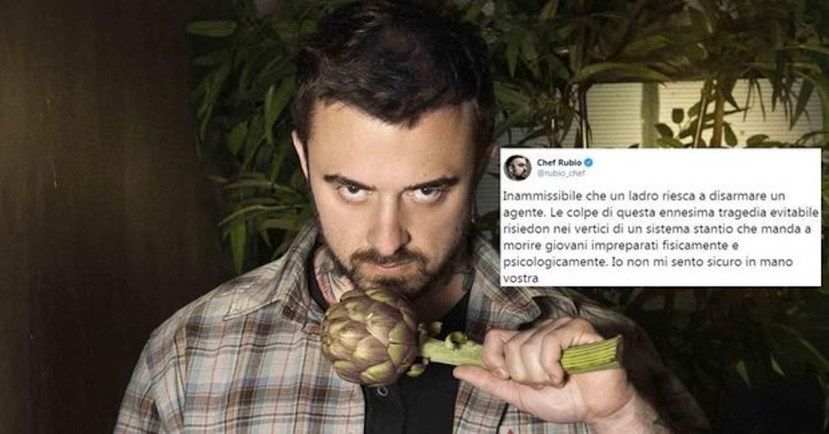 Chef Rubio, dopo gli insulti alla polizia, Massimiliano Fedriga chiederà la chiusura del suo programma