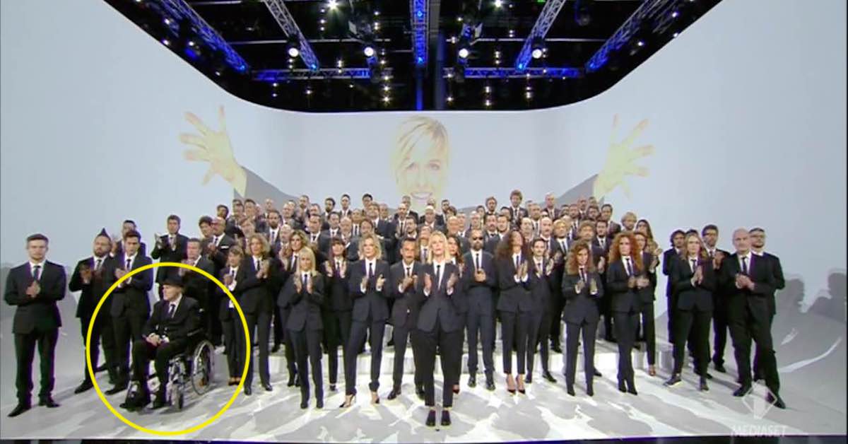 Le Iene show: Alberto Lorenzini tra le 100 iene per Nadia Toffa, in sedia a rotella dopo un aneurisma