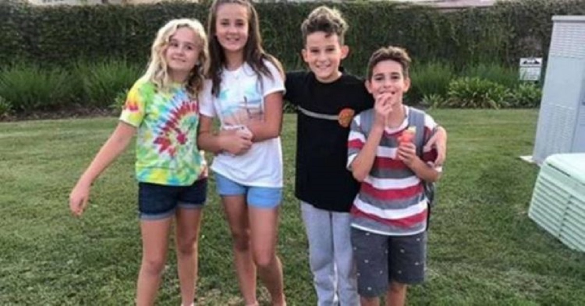 Un gruppo di bambini
