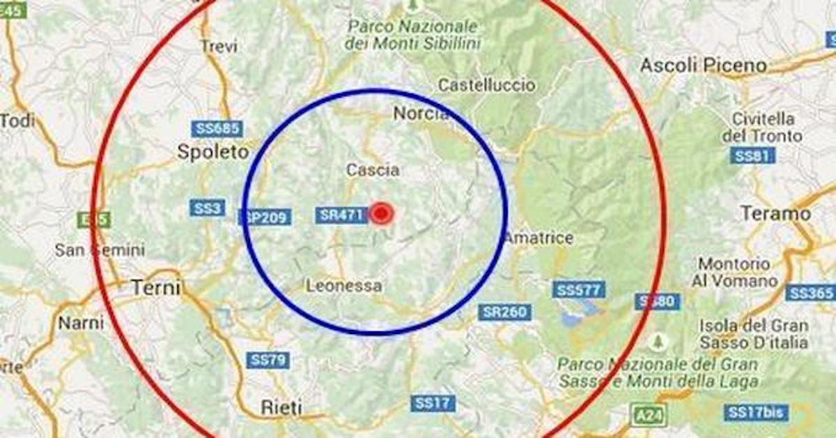 Perugia: terremoto a Cascia, scossa di magnitudo 3. Ancora paura tra i residenti