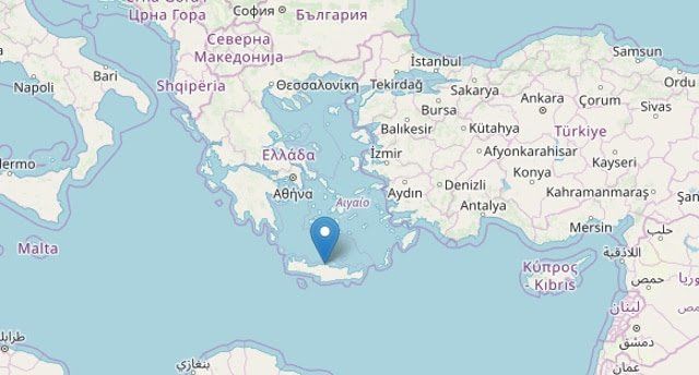 Forte scossa di terremoto a Creta: magnitudo 6.0