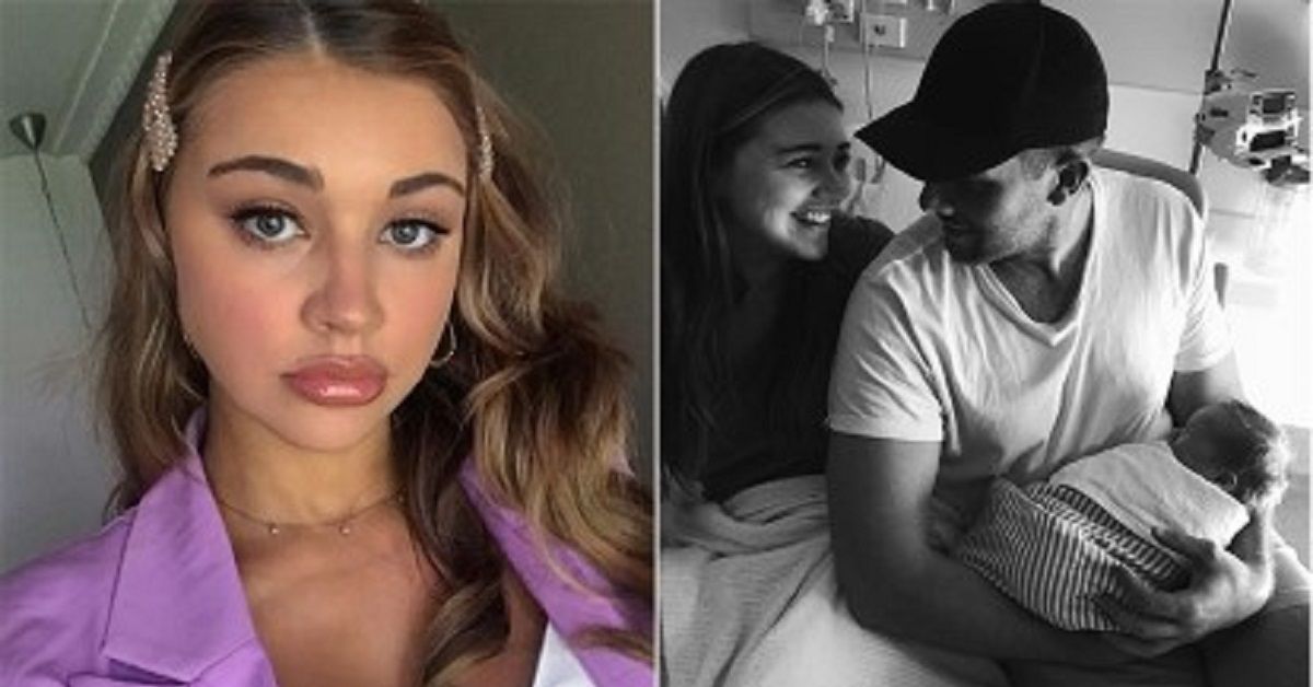 Erin Langmain scopre di essere incinta durante il parto