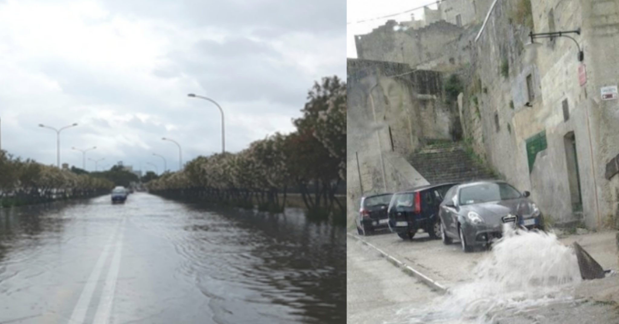 Maltempo: allerta rossa al Sud, gialla al Centro-Nord