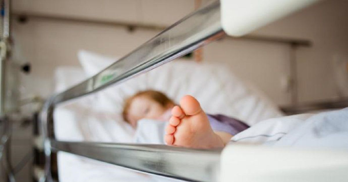 Prato bimbo di 3 anni affetto da meningite