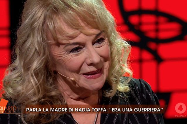 Margherita, la mamma di Nadia Toffa a Quarto Grado