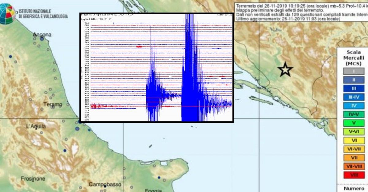 Bosnia-Erzegovina, scossa di terremoto di magnitudo 5.4