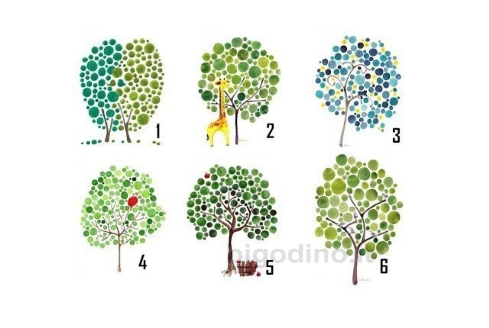 Scegli un albero e scopri chi sei e dove stai andando