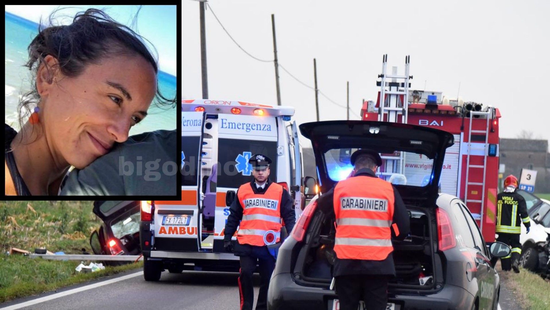 Incidente a Gazzo Veronese, morta mamma di tre bimbi