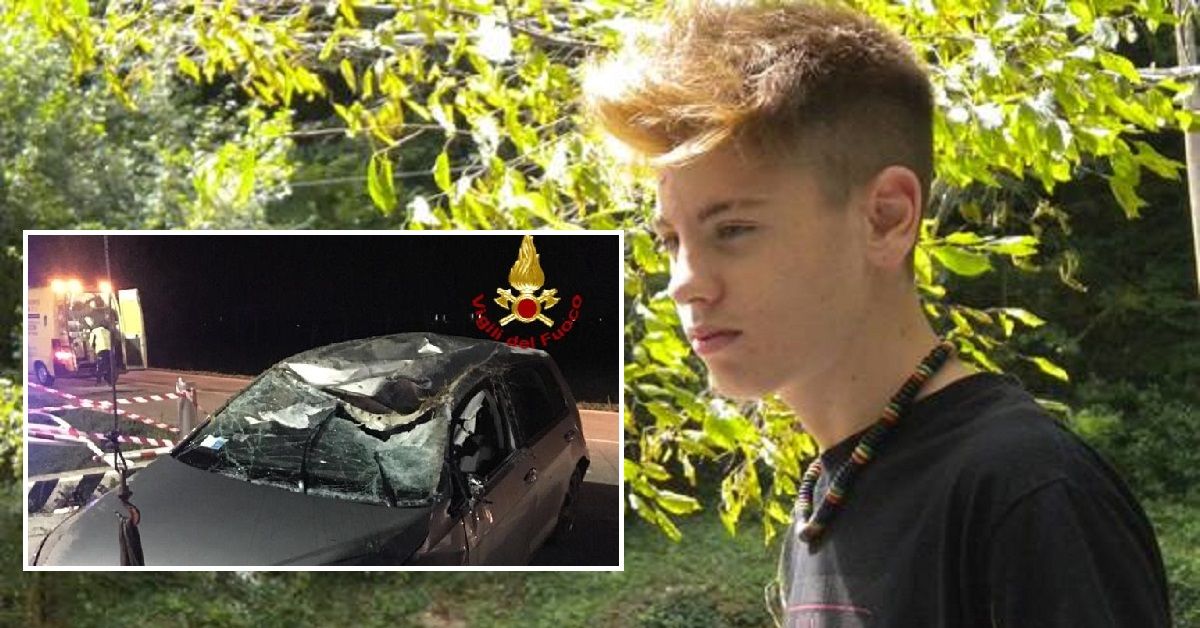 William Baudellini perde la vita a 21 anni nella notte di Natale