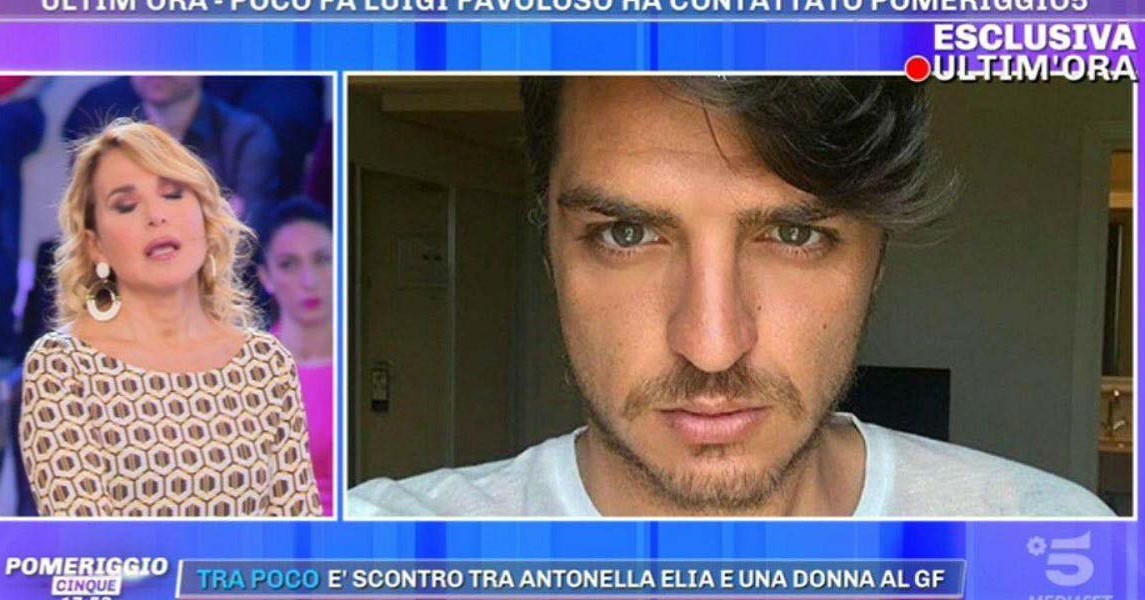 Luigi Mario Favoloso telefona a Pomeriggio 5