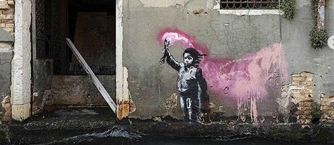 “Banksy, a visual protest”, la mostra a Roma