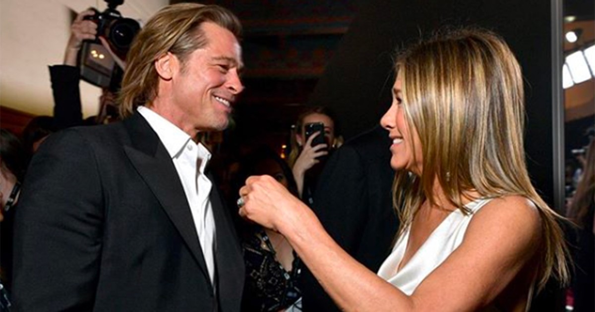 Jennifer Aniston e Brad Pitt