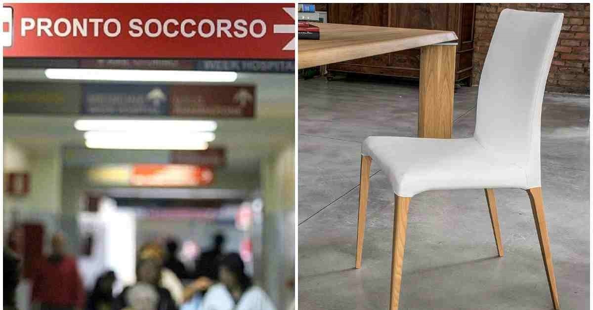 Treviso, bambino caduto da una sedia, è grave