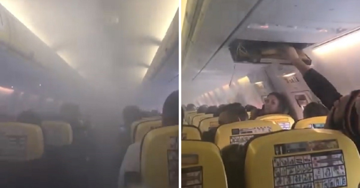 Aereo Ryanair costretto a fare un atterraggio d’emergenza
