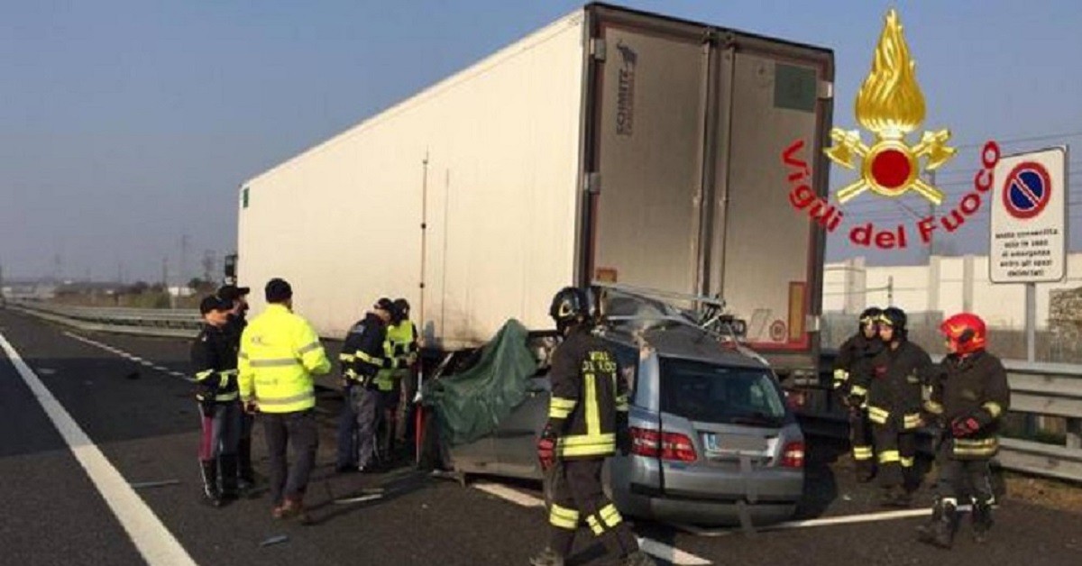Incidente sull’Autostrada A1 a Lodi, ci sono vittime