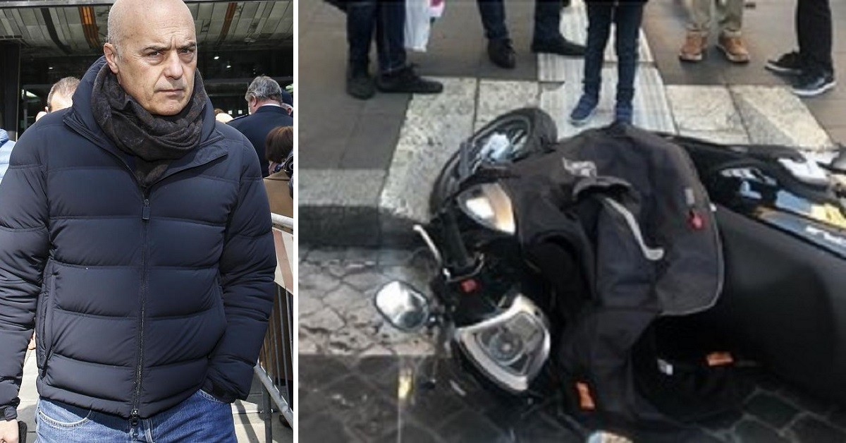 Luca Zingaretti investito da un’auto in centro a Roma