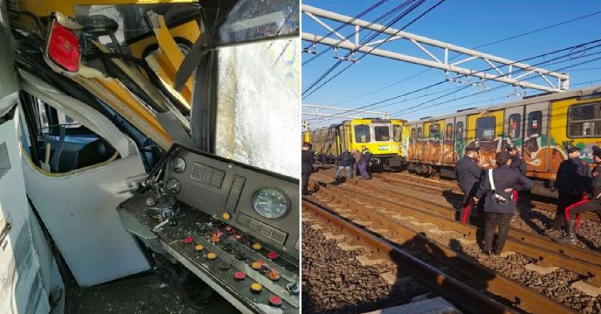 Napoli, tre treni della metropolitana si scontrano: 13 feriti e sospensione della linea 1