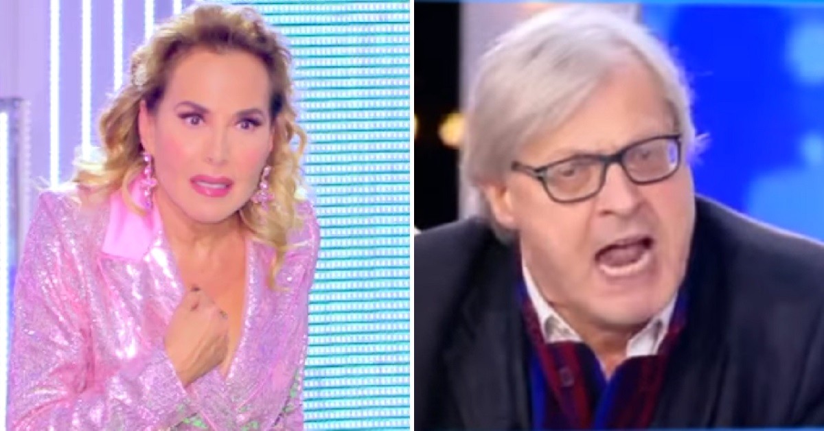 Vittorio Sgarbi insulta Barbara D’Urso: lite furiosa nello studio di Live – Non è la D’Urso