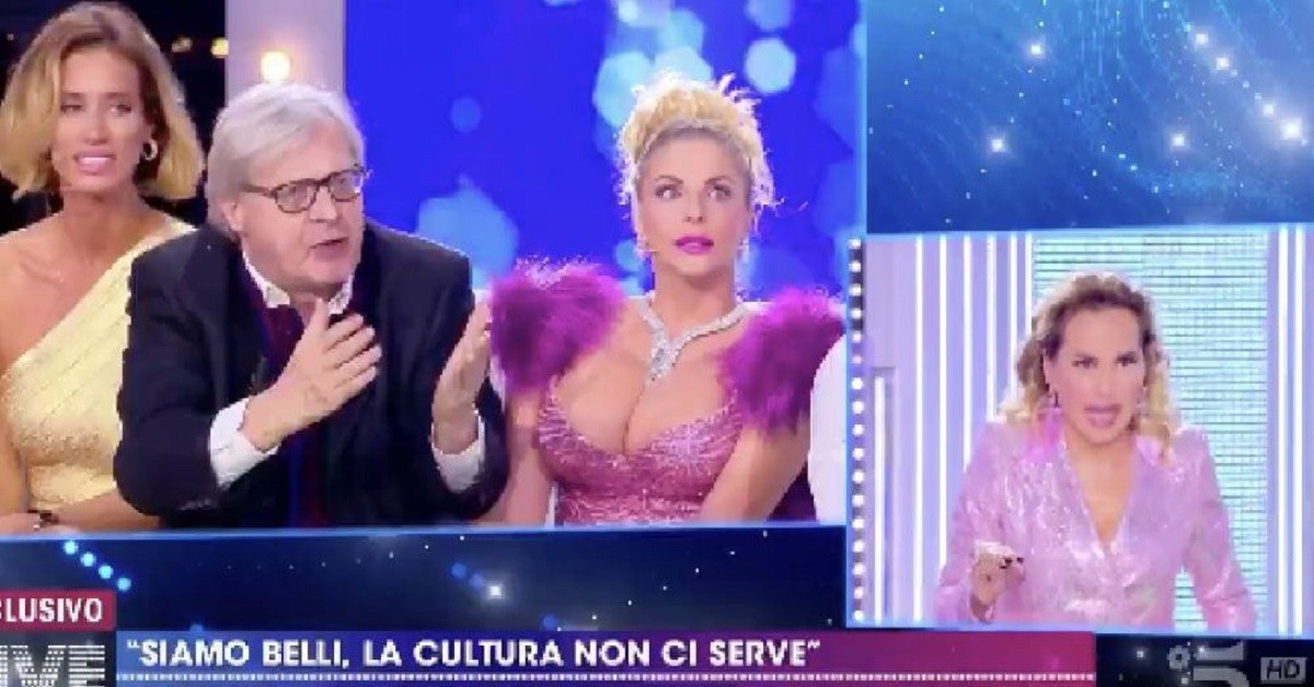 Vittorio-Sgarbi-barbara-d-urso-live